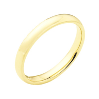 10 KT YELLOW GOLD BAND