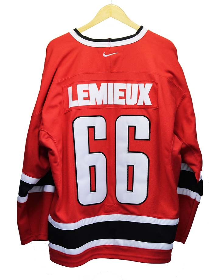 MARIO LEMIEUX TEAM CANADA 2002 NIKE JERSEY Golden Pawn