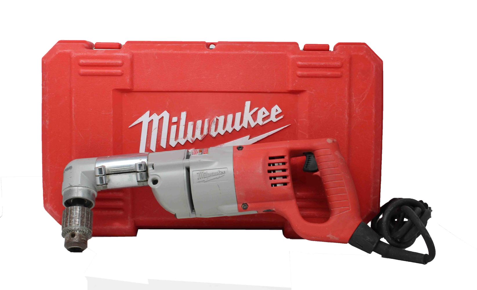 MILWAUKEE DHANDLE RIGHT ANGLE DRILL KIT WITH CASE Golden Pawn