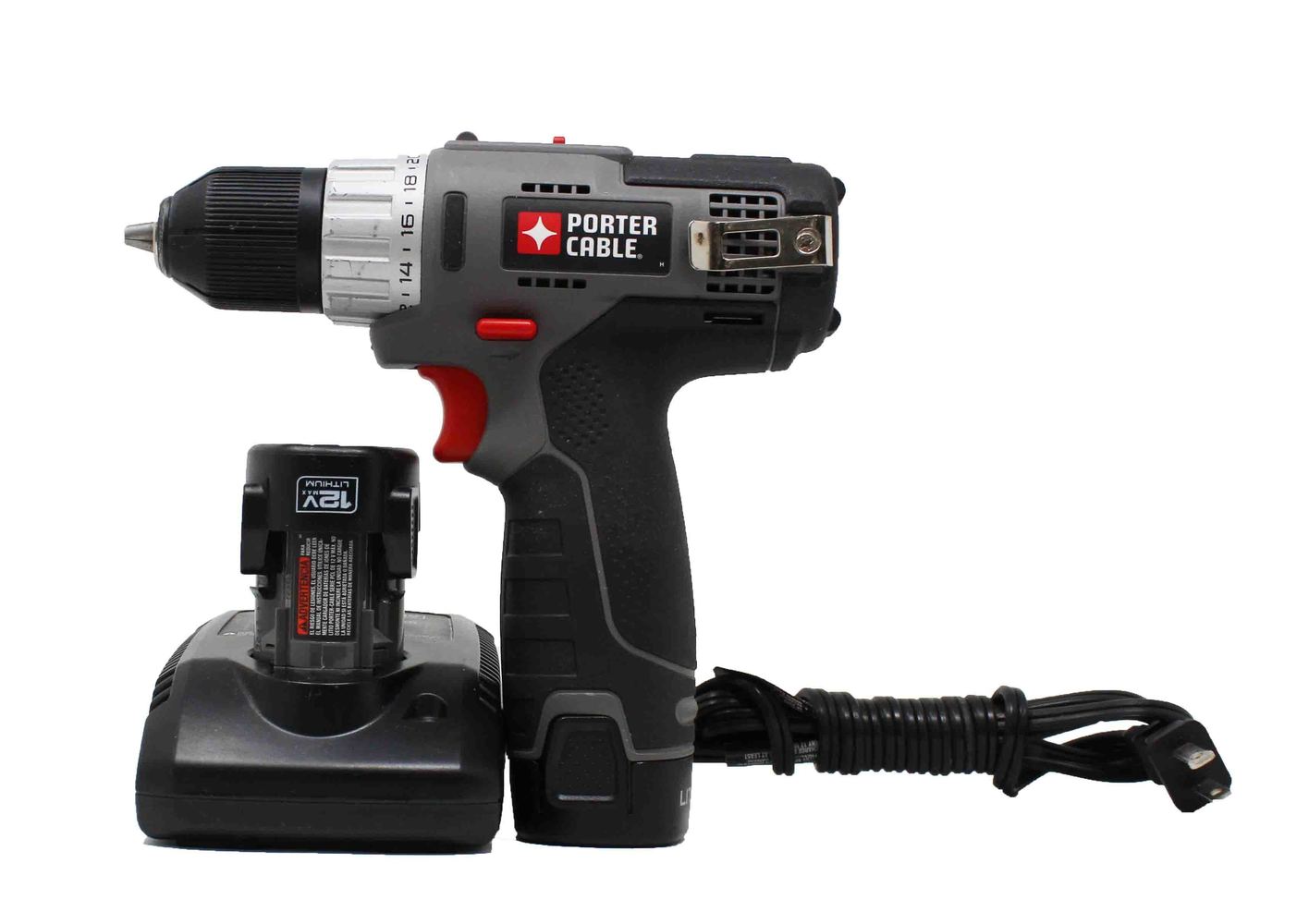 PORTER CABLE 12V LITHIUM ION 3/8" CORDLESS DRILL DRIVER Golden Pawn