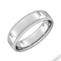  14KT WHITE GOLD BAND