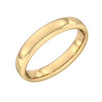 10KT YELLOW GOLD BAND