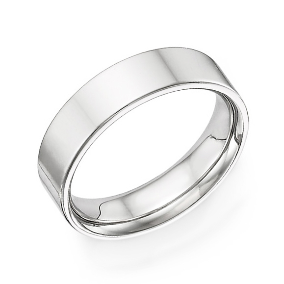 10KT WHITE GOLD WEDDING BAND Golden Pawn