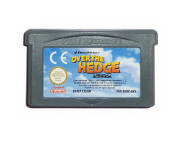 NINTENDO GAMEBOY ADVANCE OVER THE HEDGE GAME