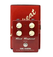 CARL MARTIN RED REPEAT 2016 VINTAGE DELAY BATTERY PEDAL
