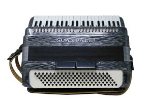 SCANDALLI ACCORDION MODEL M820-45 MADE IN ITALY WITH CASE
