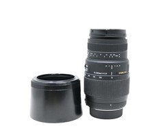 SIGMA 70-300MM SLD DG MACRO LENS WITH BUILT IN MOTOR FOR NIKON