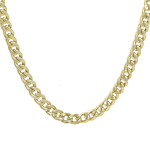 10 KT YELLOW GOLD LARGE CHAIN NECKLACE