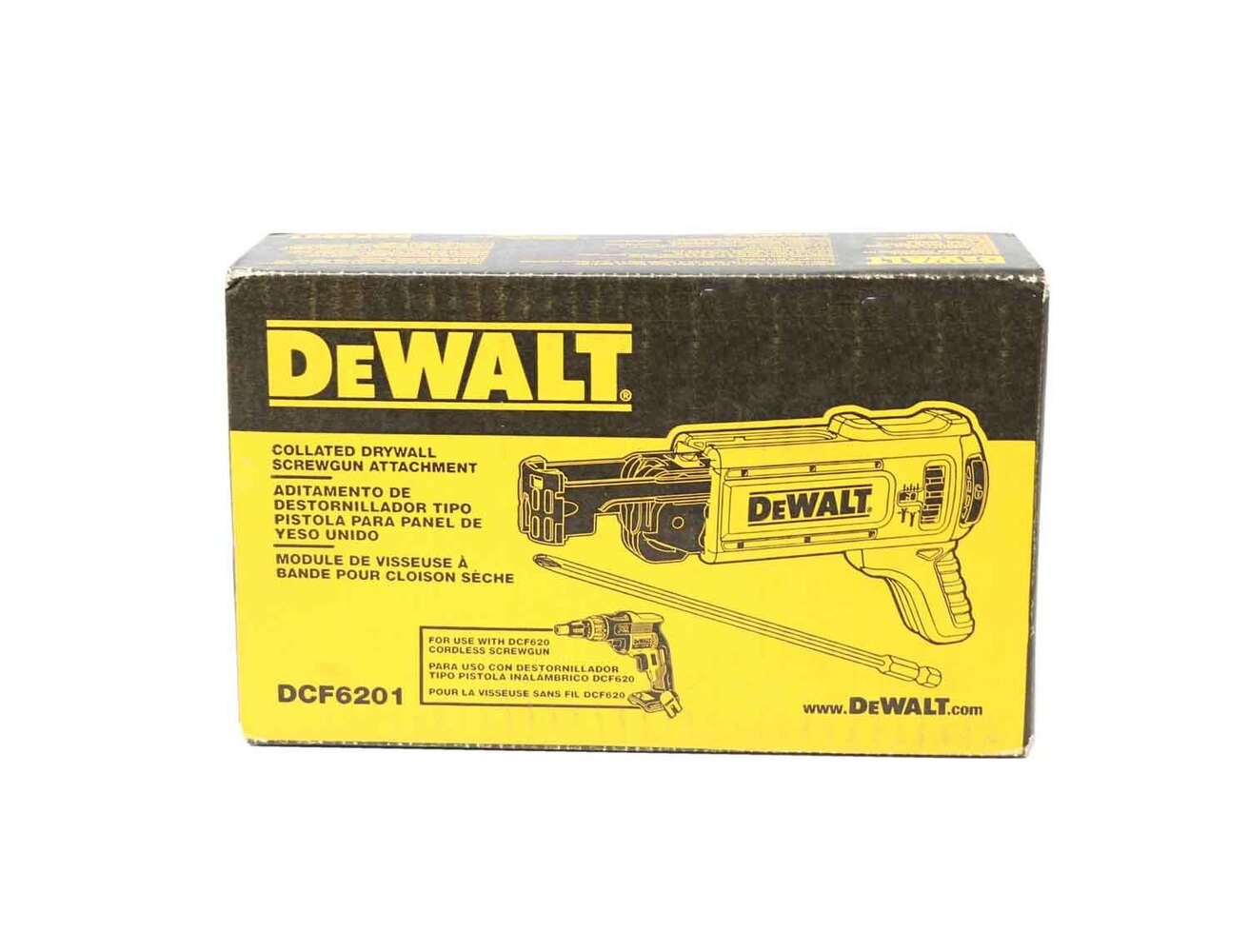 DEWALT 20 V0LT MAX XR LI ION DRYWALL SCREW GUN CORDLESS COLLATED MAGAZINE
