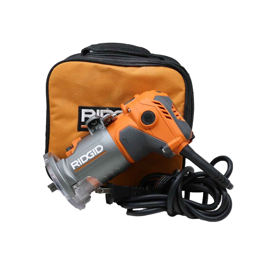 RIDGID LAMINATE TRIM ROUTER AND CASE Golden Pawn