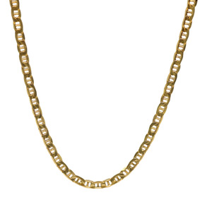  MENS 10KT YELLOW GOLD CHAIN