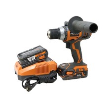 RIDGID 18 VOLT DRILL WITH 2 BATTERIES AND CHARGER