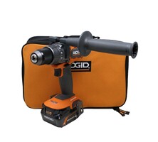 RIDGID CORDLESS HAMMER DRILL DRIVER KIT