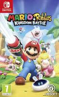NINTENDO SWITCH MARIO AND RABBIDS KINGDOM BATTLE **GAME ONLY NO CASE** 