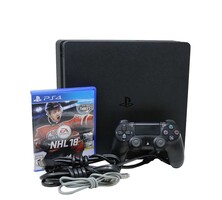 SONY PLAYSTATION 4 WITH CONTROLLER AND GAME
