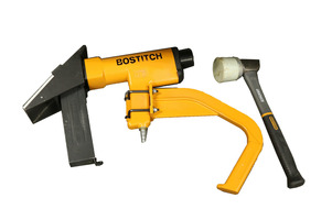 BOSTITCH PNEUMATIC FLOORING NAILER WITH MALLET