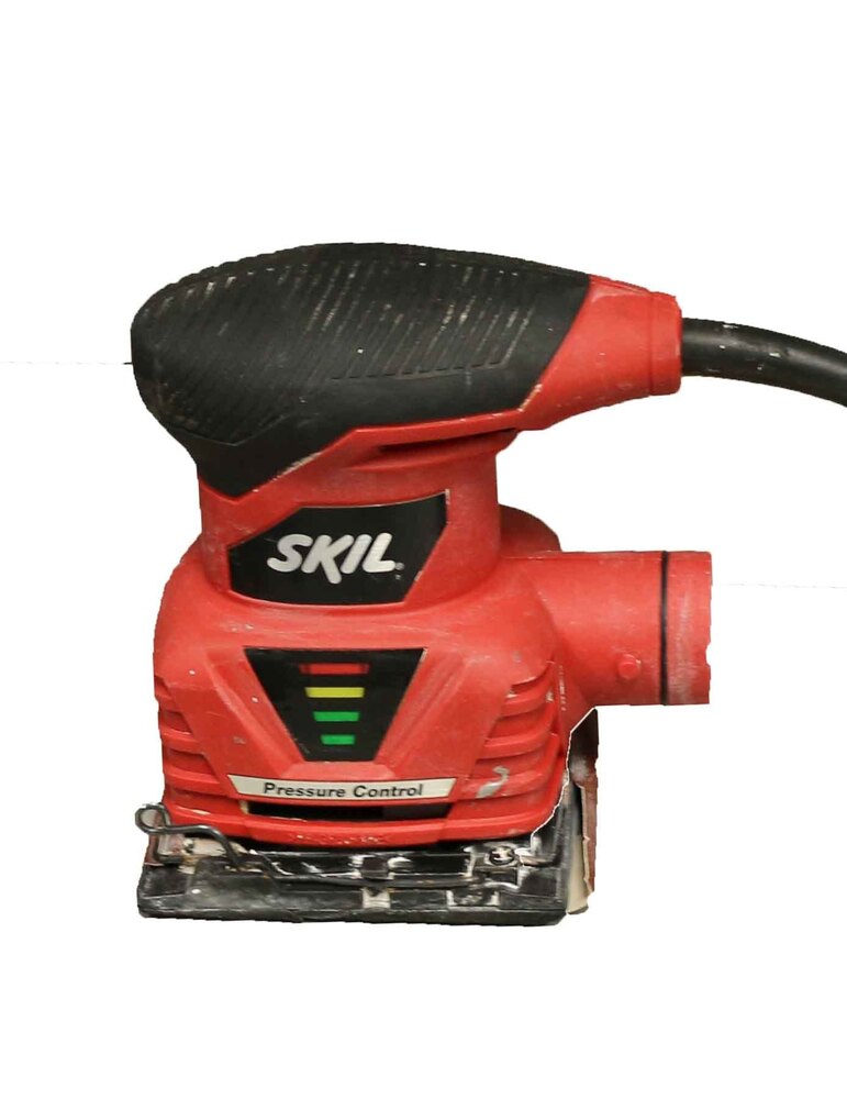 SKIL 1/4 SHEET PALM SANDER WITH PRESSURE CONTROL Golden Pawn