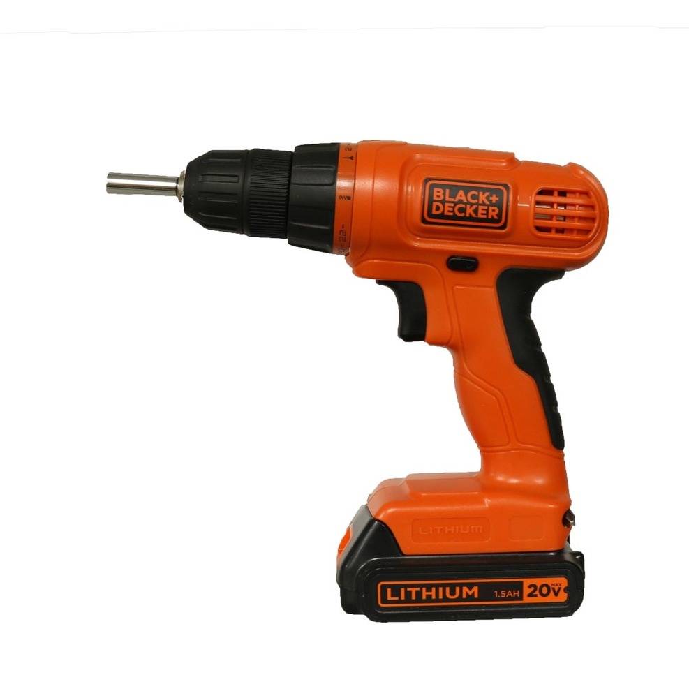 BLACK AND DECKER 20 VOLT MAX POWERCONNECT CORDLESS DRILL DRIVER