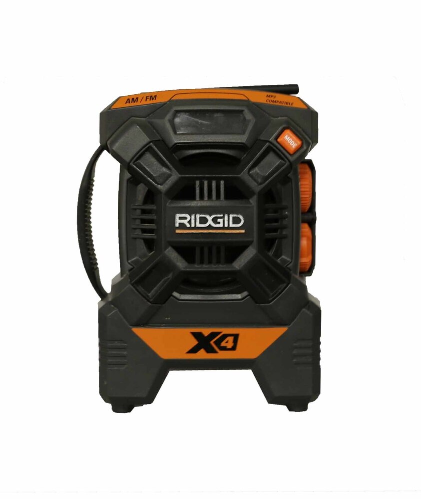 RIDGID X4 18 VOLT JOBSITE RADIO Golden Pawn