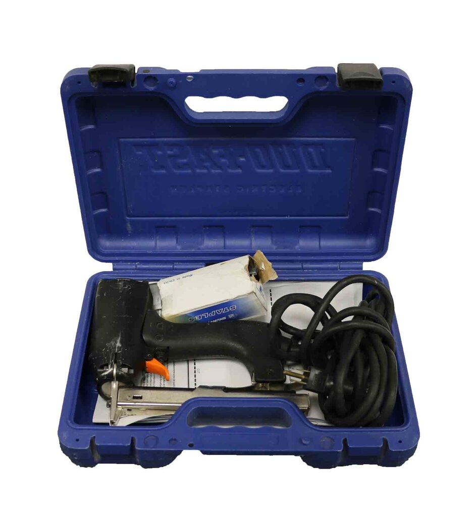 DUO FAST CARPET PRO ELECTRIC STAPLER IN CASE Golden Pawn