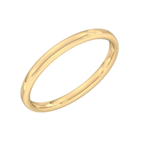 LADIES 10KT YELLOW GOLD WEDDING BAND