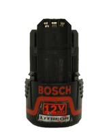 BOSCH 12 VOLT MAX LITHIUM ION 2.0 AH HIGH CAPACITY BATTERY 