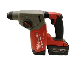 MILWAUKEE M18 BRUSHLESS ROTARY HAMMER DRILL 5.0 AMP BATTERY
