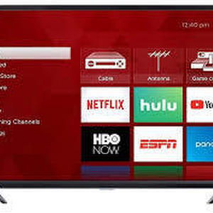 TCL 32 INCH 720P HD LED ROKU TV WITH REMOTE 