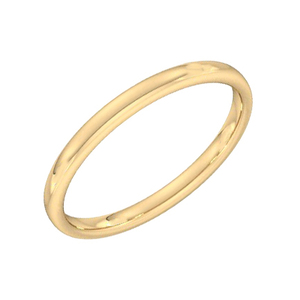 14KT YELLOW GOLD BAND