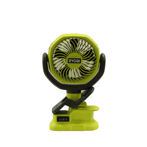 RYOBI CORDLESS 4 IN 1 CLIP FAN TOOL ONLY