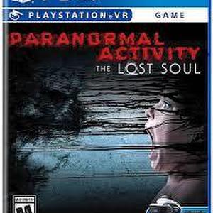 PS4 VR PARANORMAL ACTIVITY THE LOST SOULS GAME 