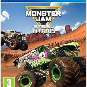 PS4 MONSTER JAM STEEL TITANS GAME