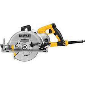 DEWALT 7 1/4 INCH WORM DRIVE CIRCULAR SAW WITH BRAKE