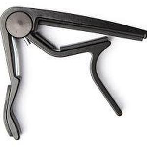 SINGLE HANDED GUITAR CAPO QUICK CHANGE BLACK 