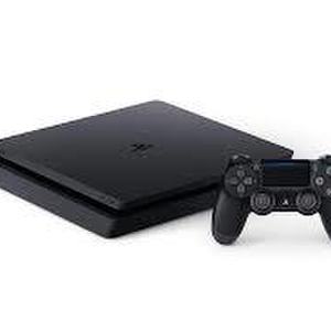 SONY PLAYSTATION 4 SLIM WITH CONTROLLER AND CORDS
