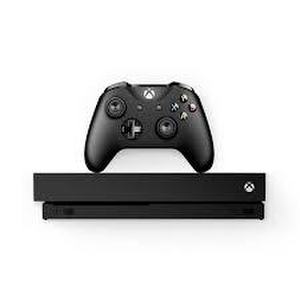 XBOX ONE X CONSOLE CONTROLLER AND CORDS