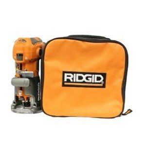 RIDGID ROUTER WITH CARRYING BAG