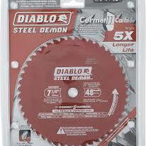 DIABLO 7 1/4" DEMON STEEL BLADE NEW IN PACKAGE