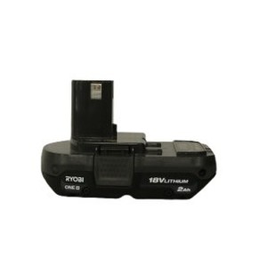 RYOBI LIGHT WEIGHT LONG LASTING 18 VOLT 2 AMP HOUR BATTERY