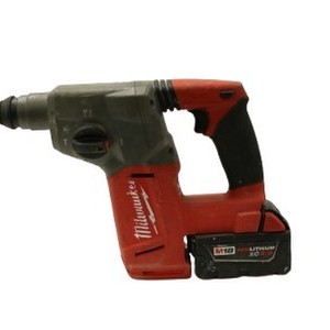 MILWAUKEE 1" SDS PLUS ROTARY HAMMER WITH 5 AMP HOUR BATTERY