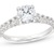 14kt VERA WANG DIAMOND ENGAGEMENT RING