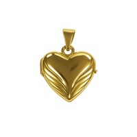 10KT YELLOW GOLD LARGE LOCKET