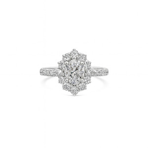 18KT SIR MICHAEL HILL DESIGNER ENGAGMENT RING