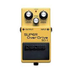 BOSS SUPER OVER DRIVE SD1 PEDAL
