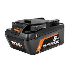 RIDGID 18 VOLT 8 AH BATTERY NEW IN PACKAGE 