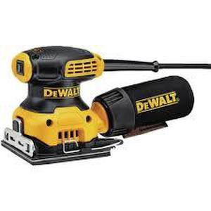 DEWALT 2.3 AMP SANDER WITH DUST BAG