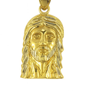 10KT GOLD JESUS PENDANT