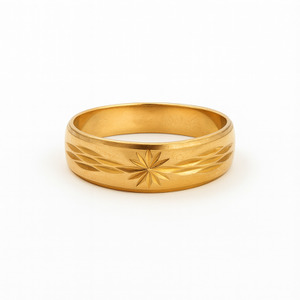 10KT YELLOW GOLD MENS RING