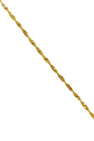 10KT YELLOW GOLD NECKLACE 20" LONG