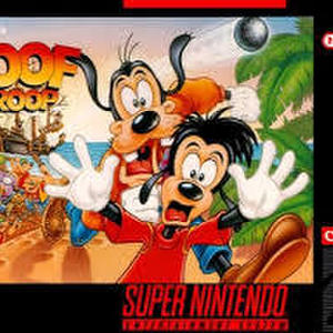 SUPER NINTENDO GAME GOOF TROOP GAME ONLY NO CASE
